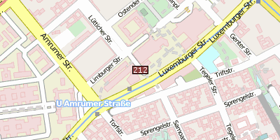 Beuth Hochschule für Technik Stadtplan