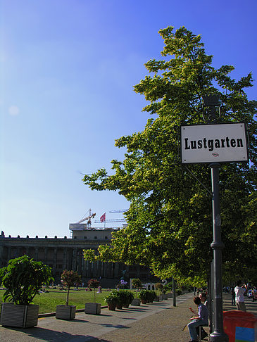 Lustgarten Schild - Berlin (Berlin)