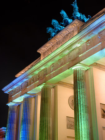 Brandenburger Tor bei Nacht - Berlin (Berlin)