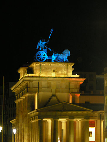 Quadriga bei Nacht - Berlin (Berlin)