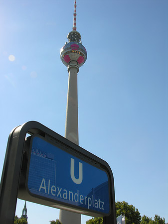 Alexanderplatz und Fernsehturm - Berlin (Berlin)