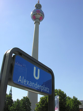 Alexanderplatz und Fernsehturm - Berlin (Berlin)