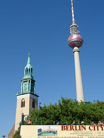 Fernsehturm und Marienkirche