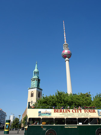 Fernsehturm und Marienkirche