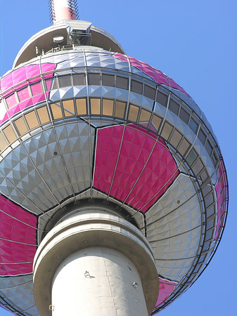 Foto Fernsehturm Nahaufnahme