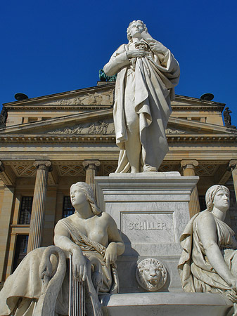 Schillerdenkmal mit Konzerthaus Fotos