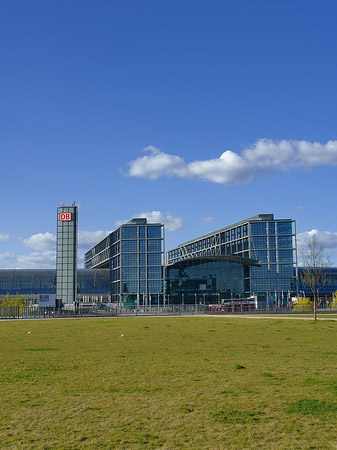 Blick auf den Hauptbahnhof - Berlin (Berlin)