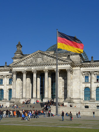 Fotos Touristen am Reichstag | Berlin