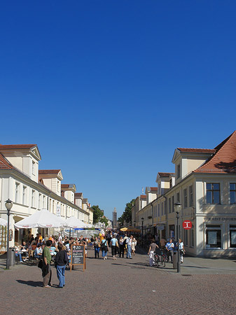 Foto Fußgängerzone der Brandenburger Straße - Potsdam