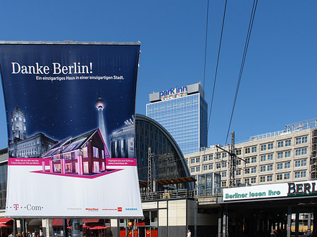 Foto Danke Berlin - Werbung