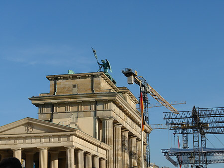 Brandenburger Tor mit Fanmeile - Berlin (Berlin)