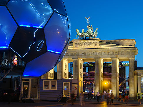 Fotos Brandenburger Tor bei Nacht | Berlin