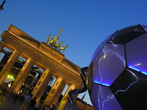 Foto Brandenburger Tor bei Nacht