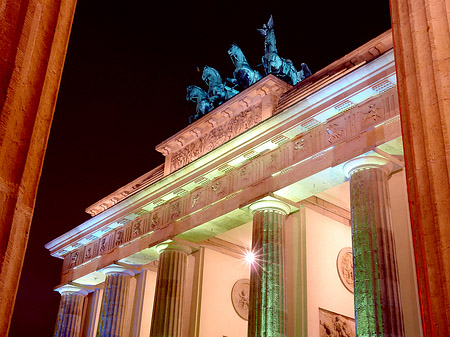 Brandenburger Tor bei Nacht - Berlin (Berlin)