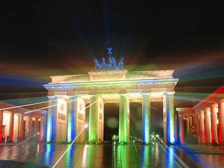 Foto Brandenburger Tor bei Nacht