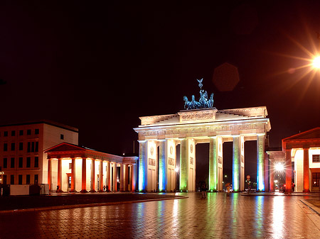 Foto Brandenburger Tor bei Nacht