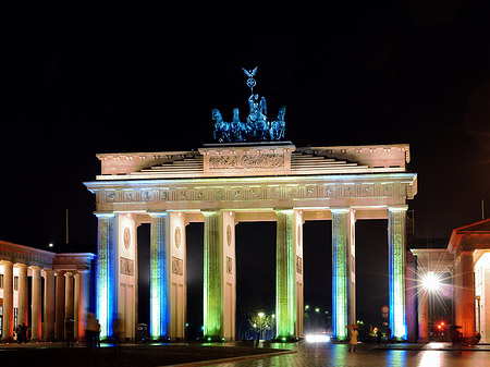 Foto Brandenburger Tor bei Nacht