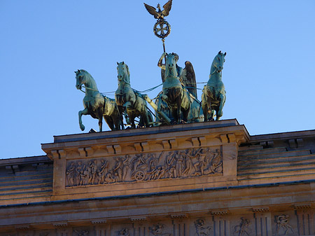 Quadriga auf dem Brandenburger Tor Fotos