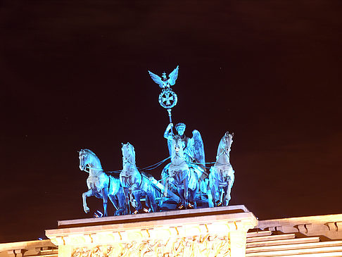 Quadriga bei Nacht - Berlin (Berlin)