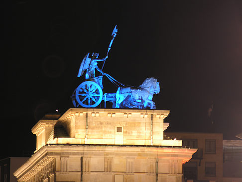 Quadriga bei Nacht - Berlin (Berlin)