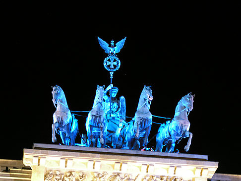 Fotos Quadriga bei Nacht | Berlin