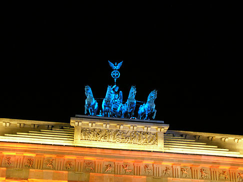 Foto Quadriga bei Nacht - Berlin