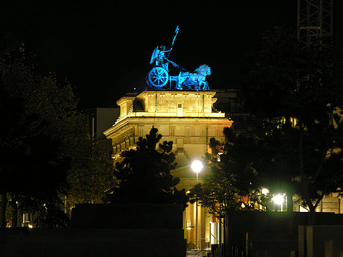 Quadriga bei Nacht - Berlin (Berlin)