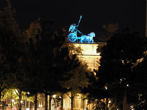 Quadriga bei Nacht - Berlin (Berlin)