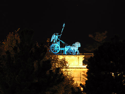 Quadriga bei Nacht - Berlin (Berlin)