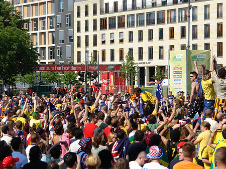 Showbühne am Brandenburger Tor