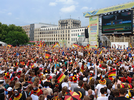 Foto Fanfest Deutschland-Spiel - Berlin