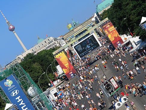 Fanmeile am Brandenburger Tor Foto 