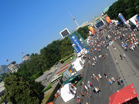 Fotos Fanmeile am Brandenburger Tor