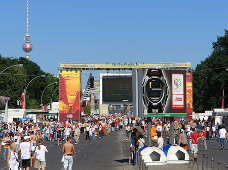 Fotos Fanmeile am Brandenburger Tor