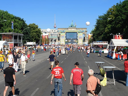 Fanmeile am Brandenburger Tor Foto 