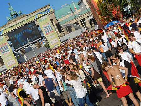 Fotos Fanmeile am Brandenburger Tor