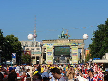 Brandenburger Tor und Fernsehturm - Berlin (Berlin)