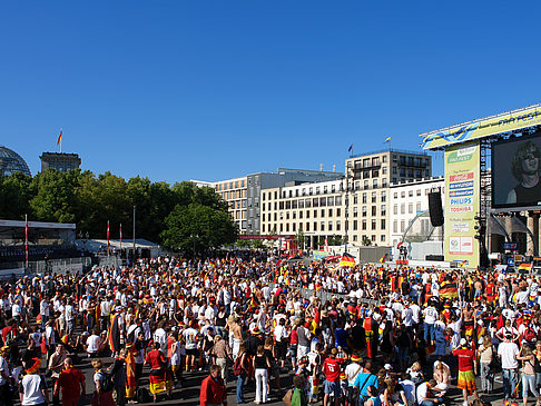 Foto Leinwand und Fans - Berlin