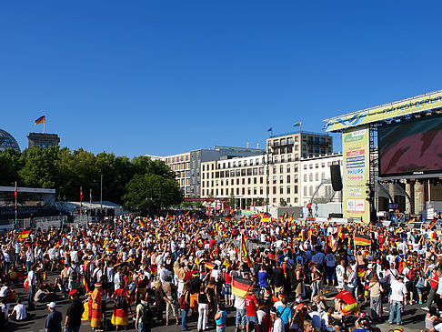 Foto Leinwand und Fans - Berlin