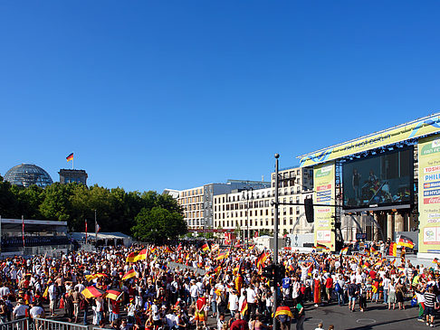 Foto Leinwand und Fans