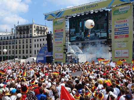 Foto Leinwand und Fans - Berlin