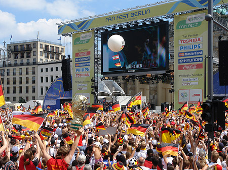 Foto Leinwand und Fans