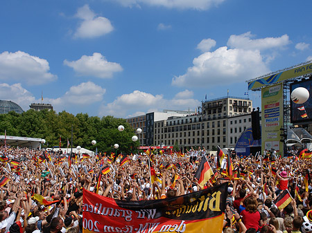 Foto Leinwand und Fans - Berlin