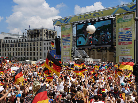 Foto Leinwand und Fans