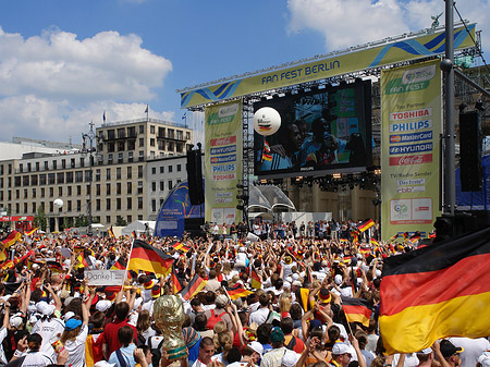 Foto Leinwand und Fans - Berlin