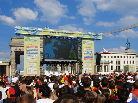 Foto Leinwand und Fans