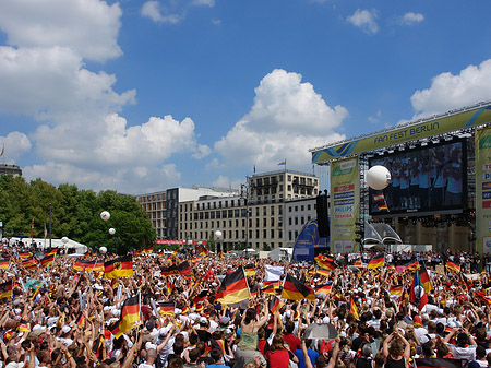 Foto Empfang der Nationalmannschaft