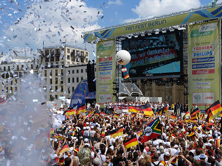 Fotos Empfang der Nationalmannschaft