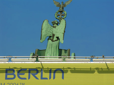 Foto Quadriga auf dem Brandenburger Tor