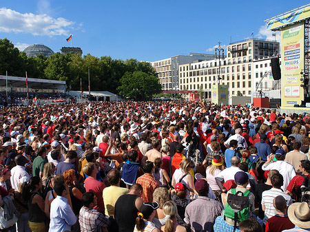 Tribünen am Brandenburger Tor Fotos